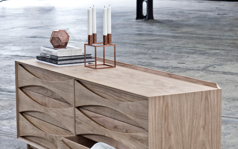 Double Low Boy Dresser AV08 Arne Vodder 1959