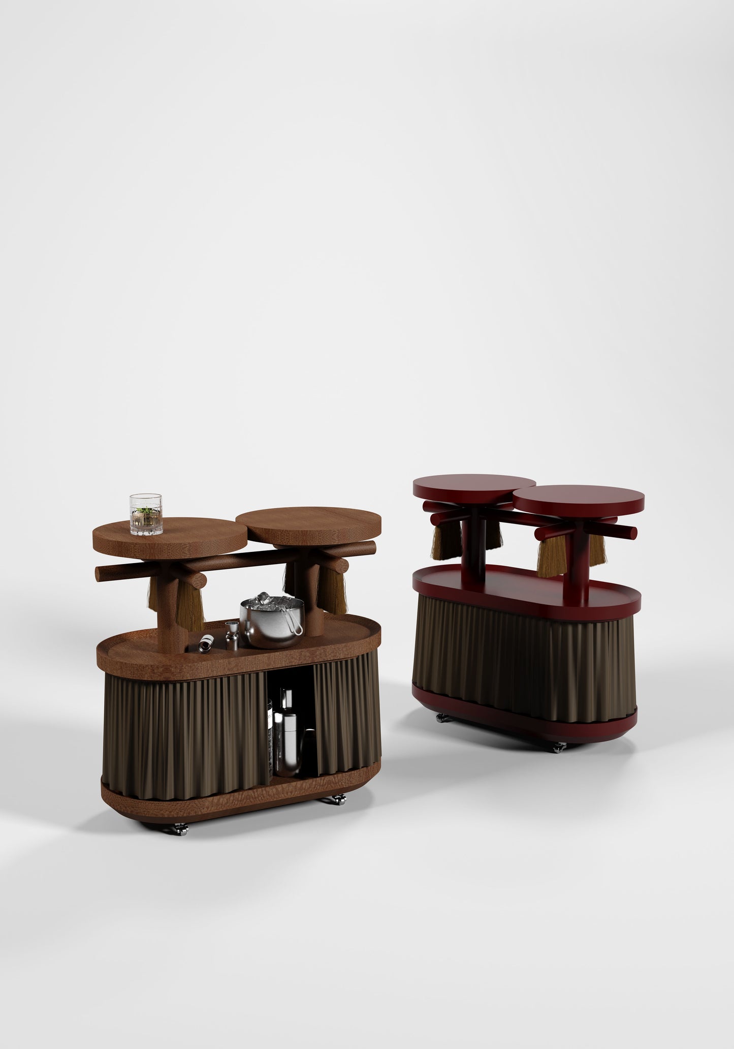 Bar Trolley Anachron Series Studio Lugo 2025