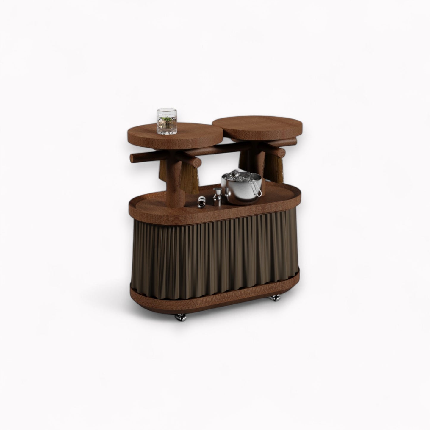 Bar Trolley Anachron Series Studio Lugo 2025