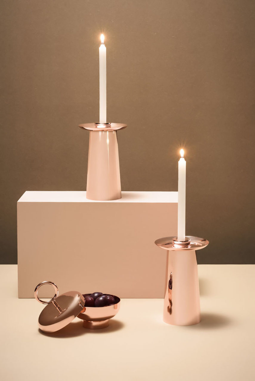 Stacks Rond Candle Holder Brunno Jahara