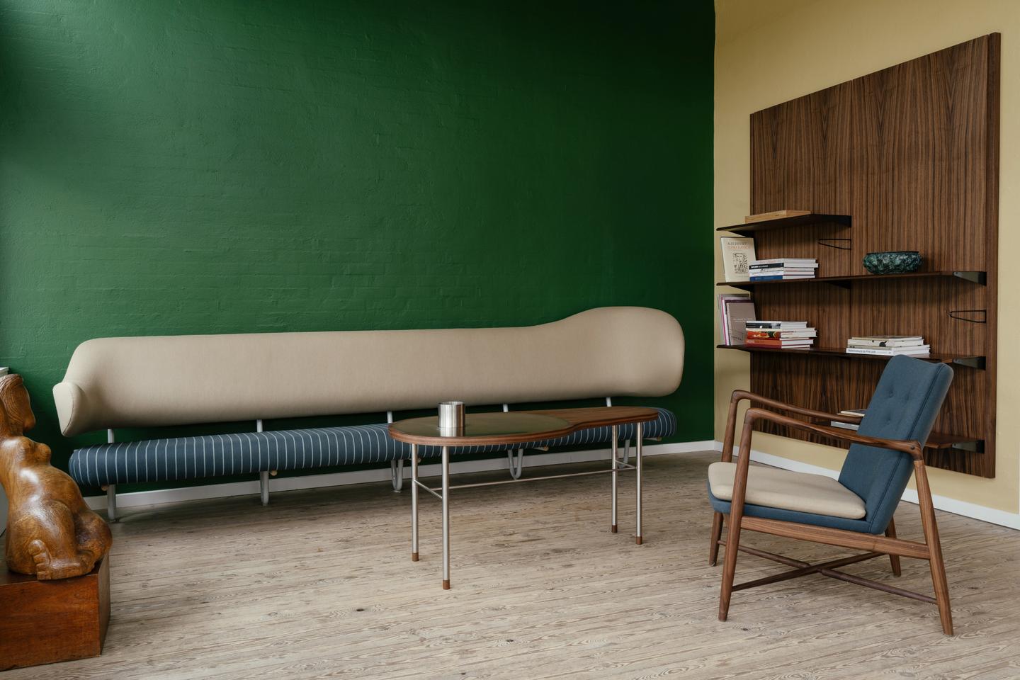 The Wall Sofa Aubertin by Finn Juhl 1950