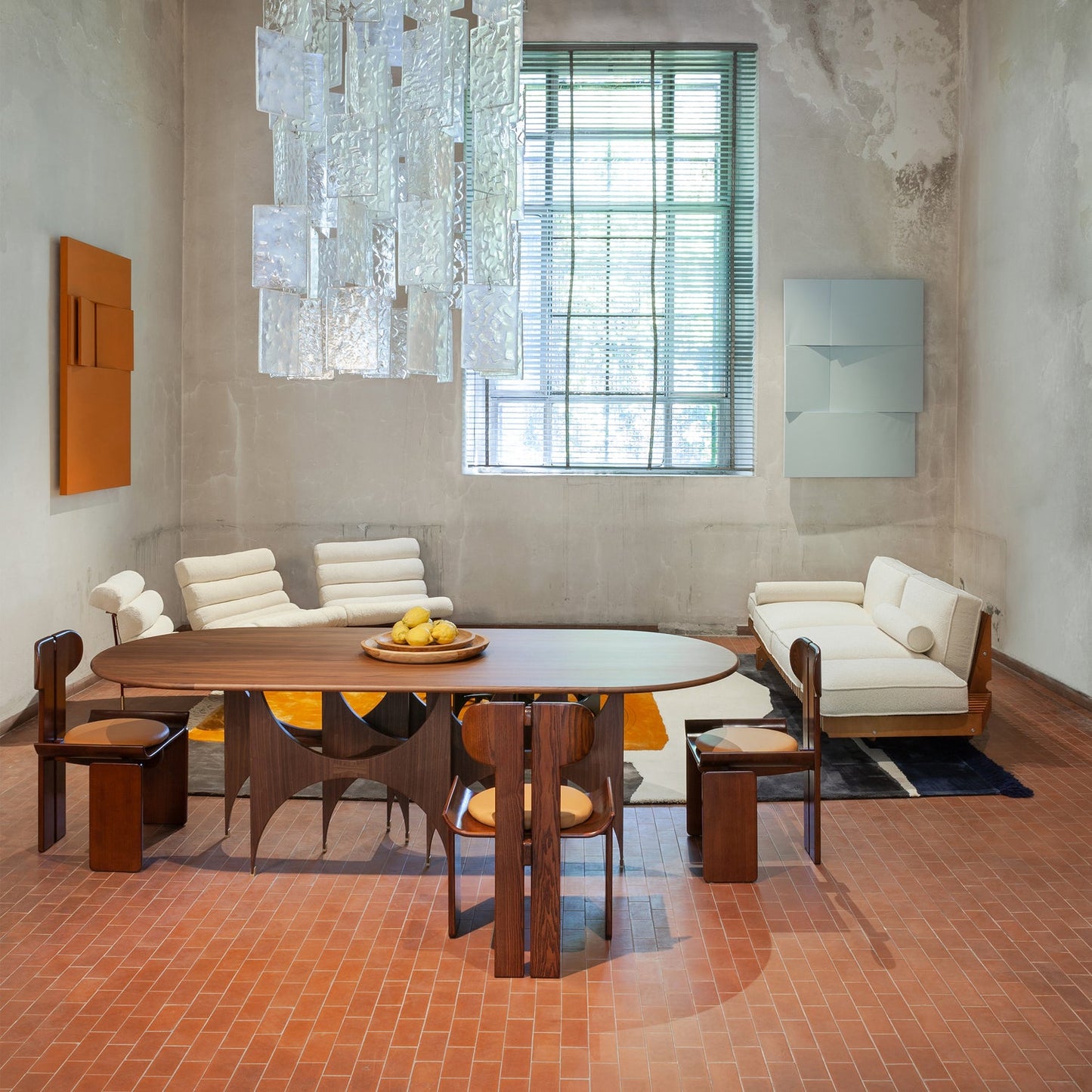 Butterfly Oblong Table Walnut Hannes Peer