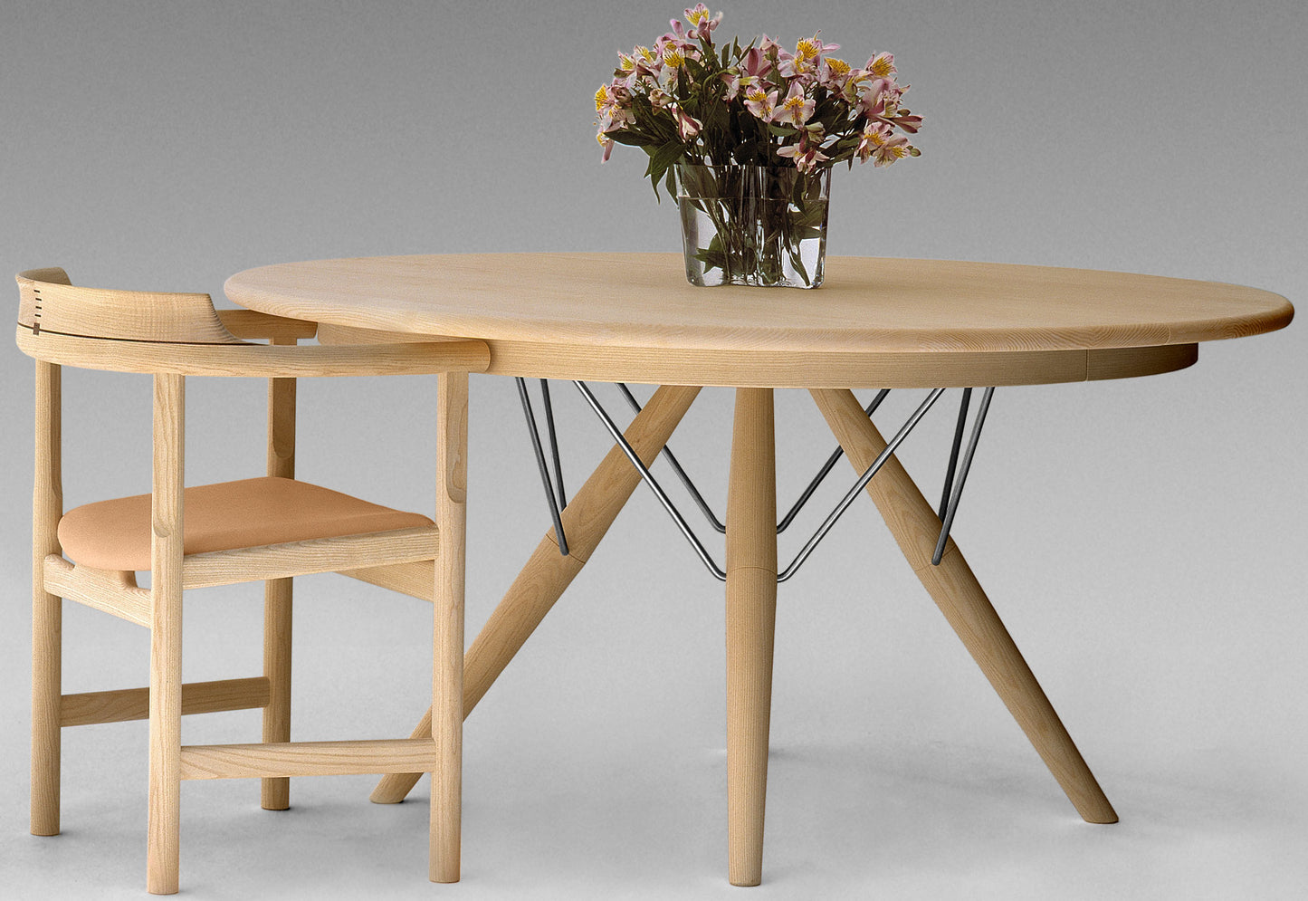 pp75 Stayed Table Hans J. Wegner 1982