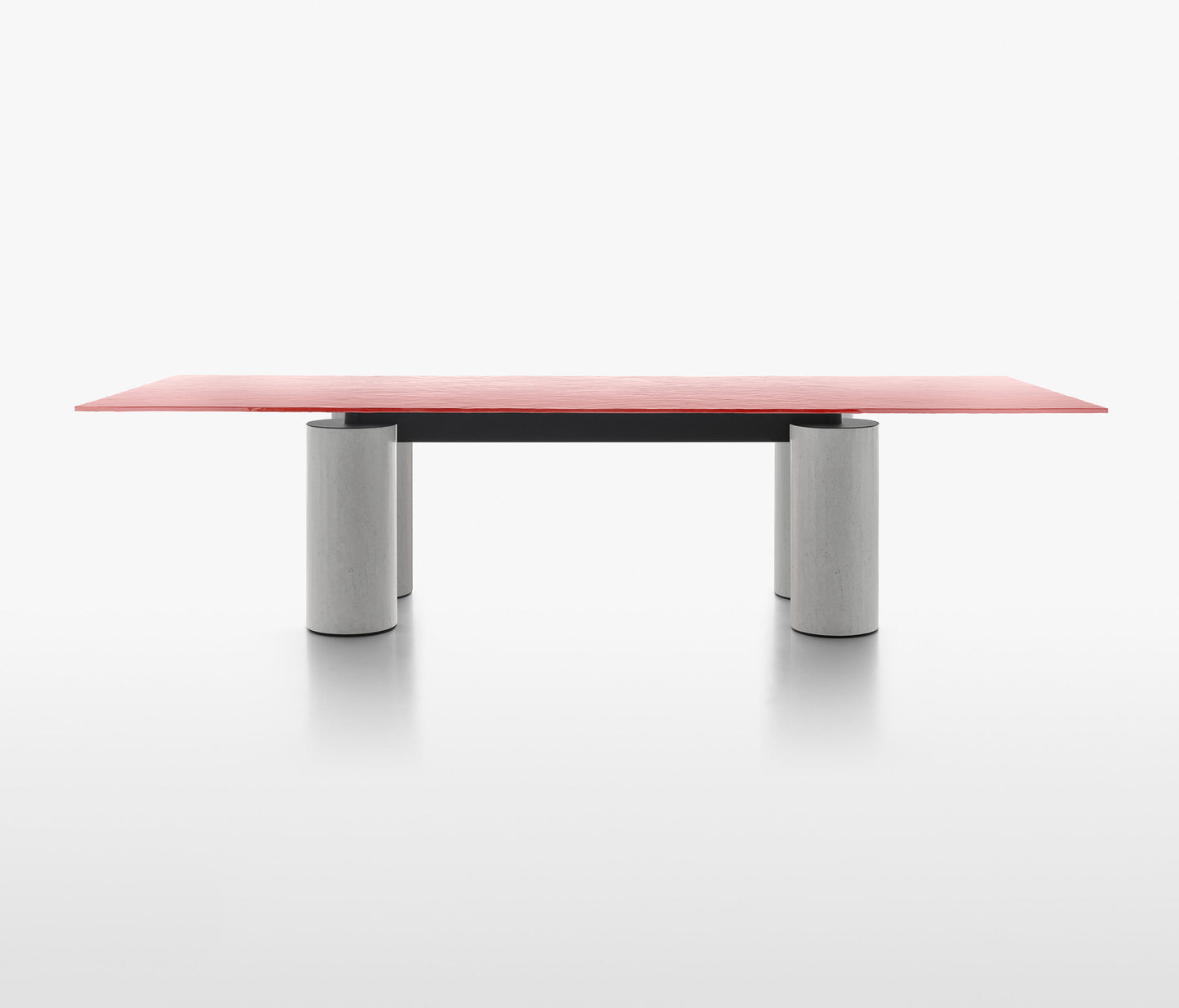 Serenissimo Table rectangulaire Lella & Massimo Vignelli et David Law 1985