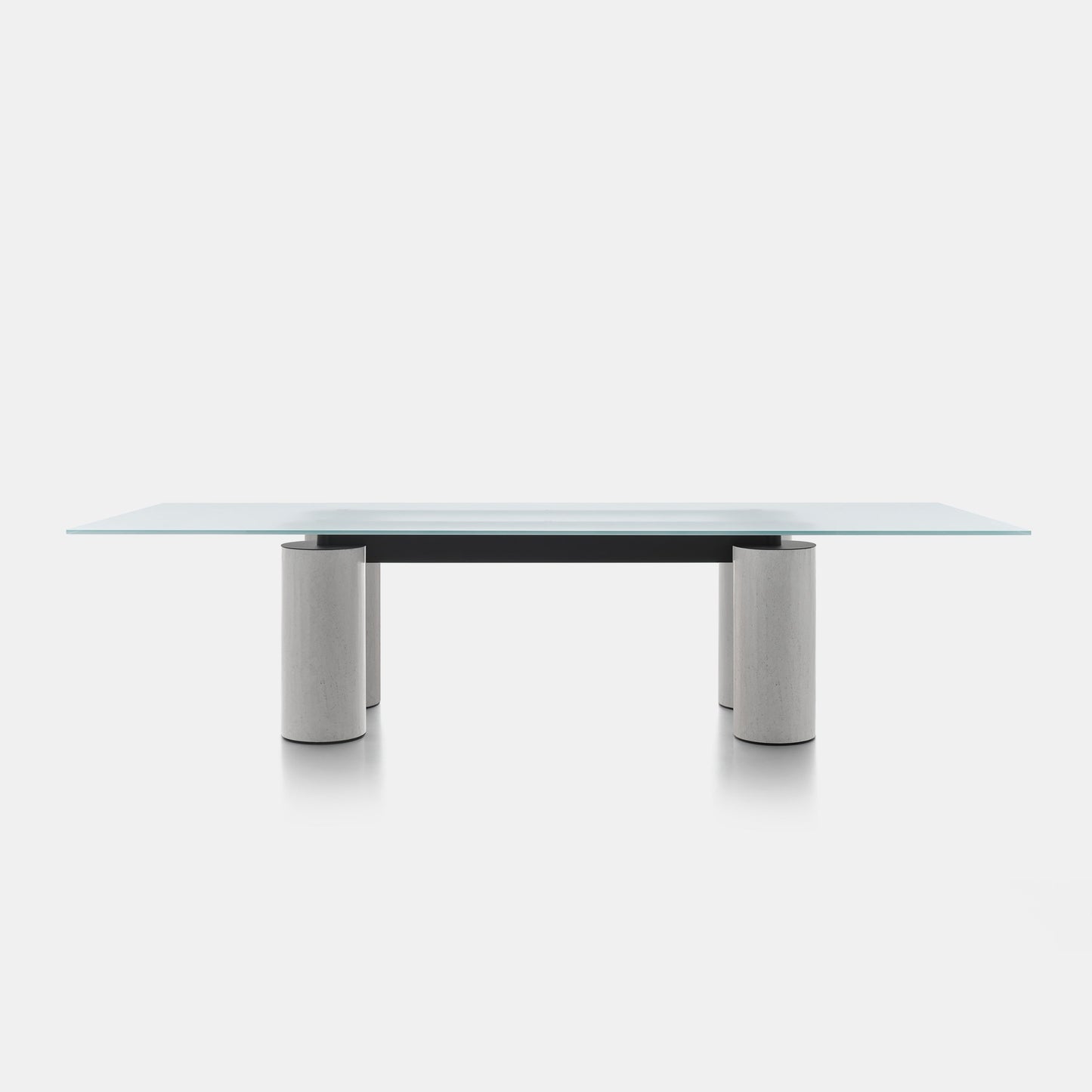 Serenissimo Table rectangulaire Lella & Massimo Vignelli et David Law 1985