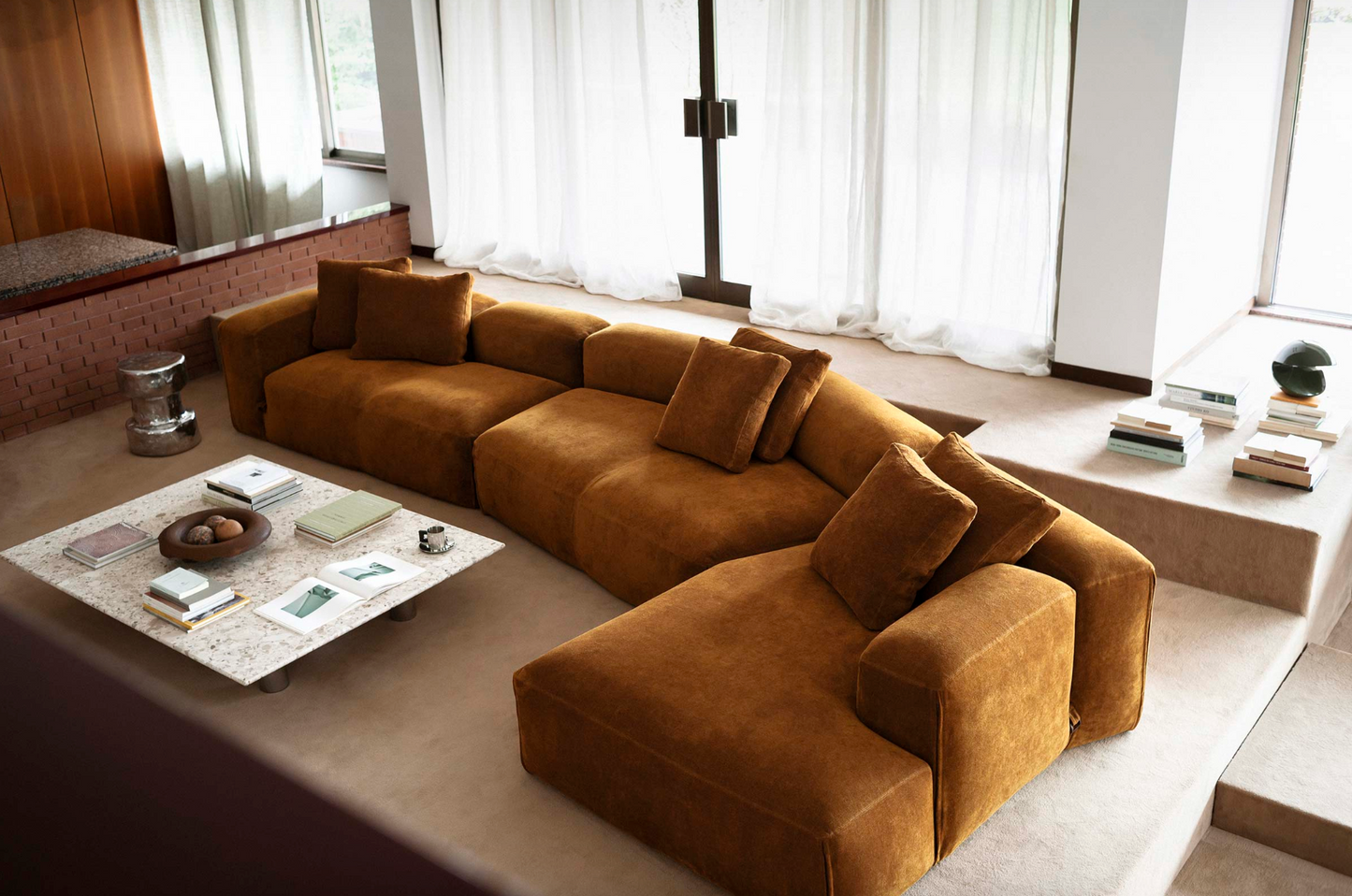 Le Mura XL Sofa Mario Bellini 2025