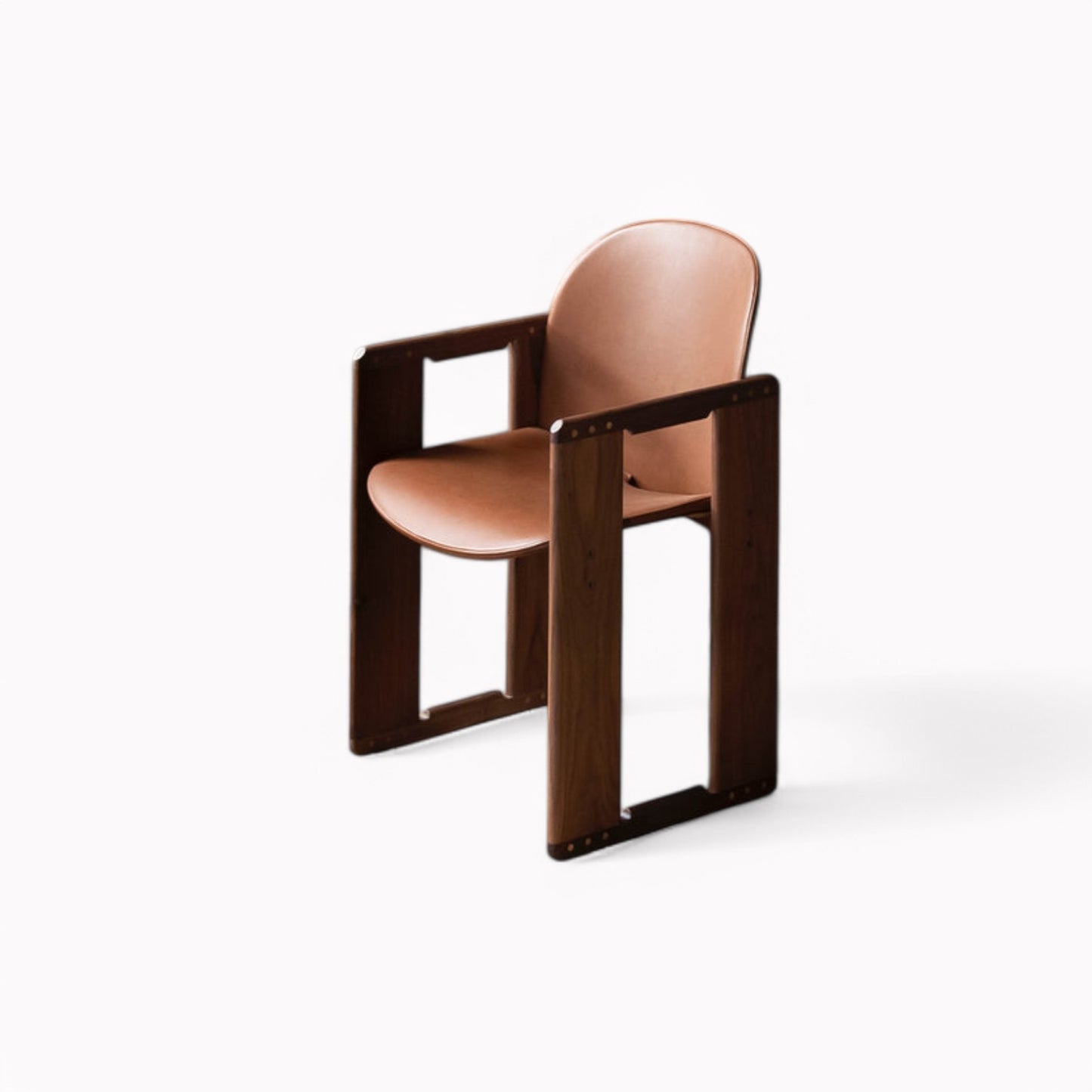 Dialogo Chair with Armrests chaise Tobia Scarpa 1973
