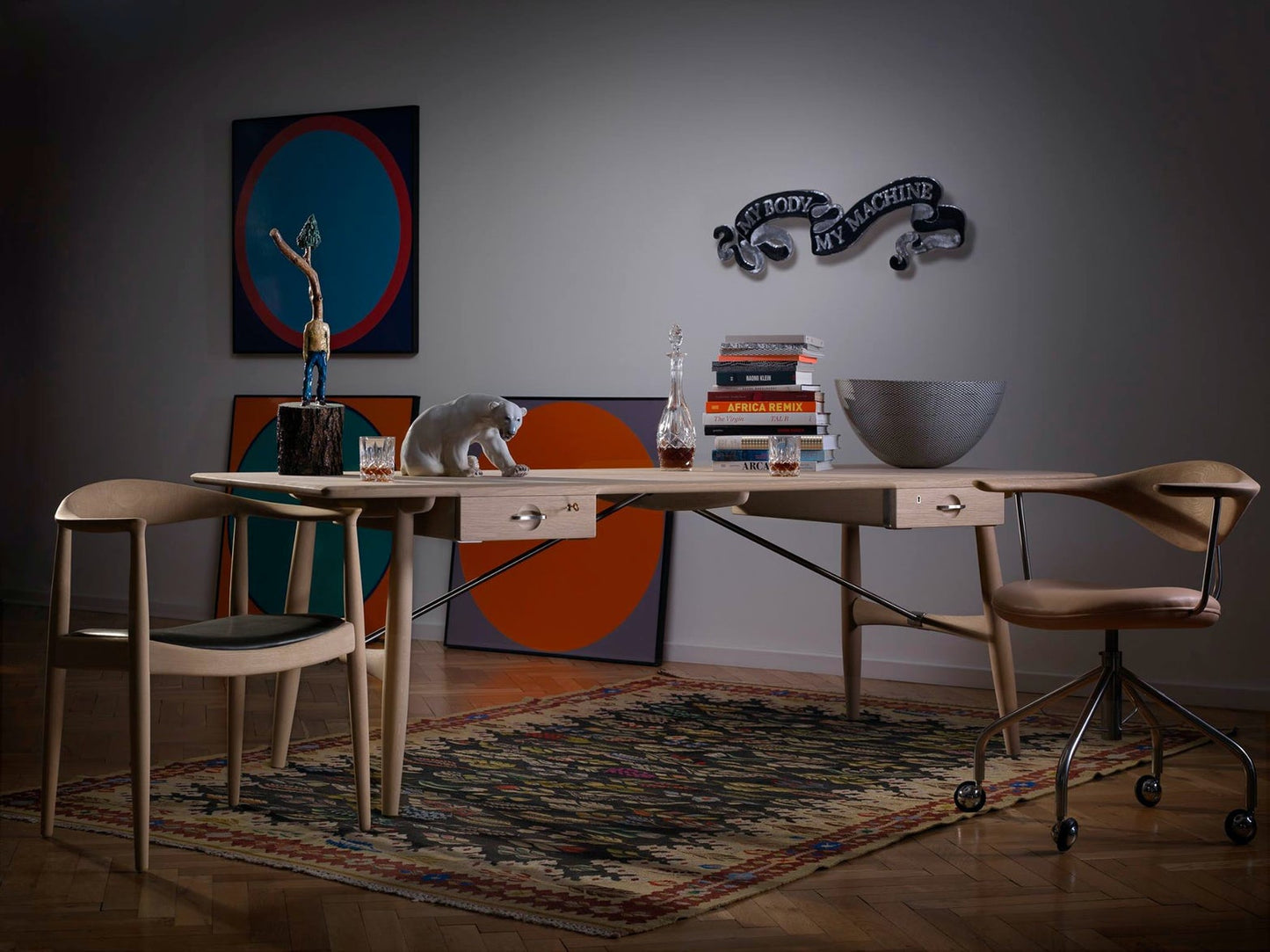 pp571 Architect´s Desk Hans J. Wegner 1953