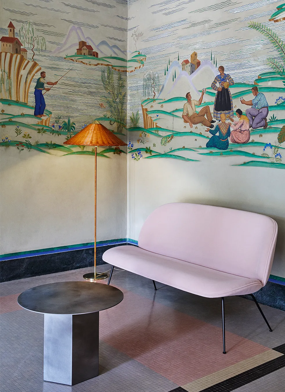 9602 Floor Lamp Paavo Tynell 1935