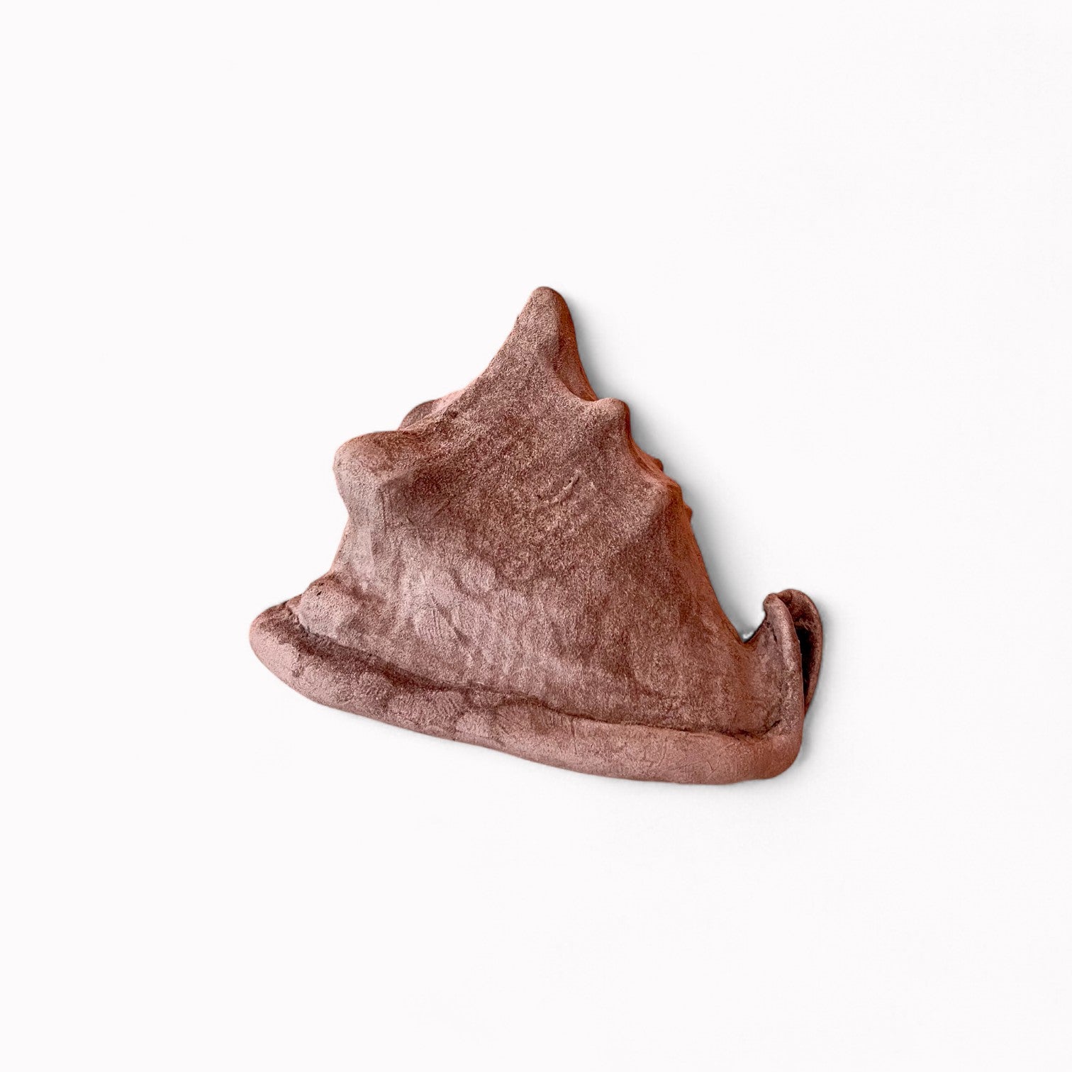 Large Shell Velvet Taupe Natalia Brilli